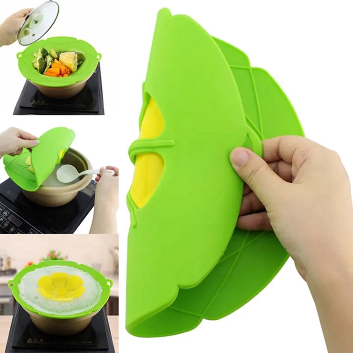 Universele Anti-Kook Deksel 30cm - Voorkomt Overkoken