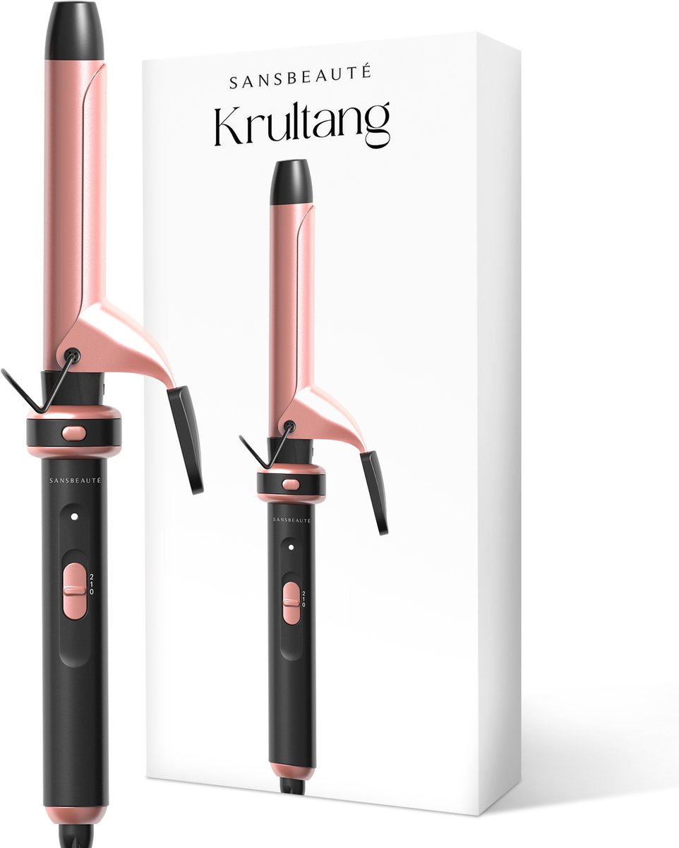 Afbeelding van Review Sansbeauté Krultang met Klem - 25mm - Keramische