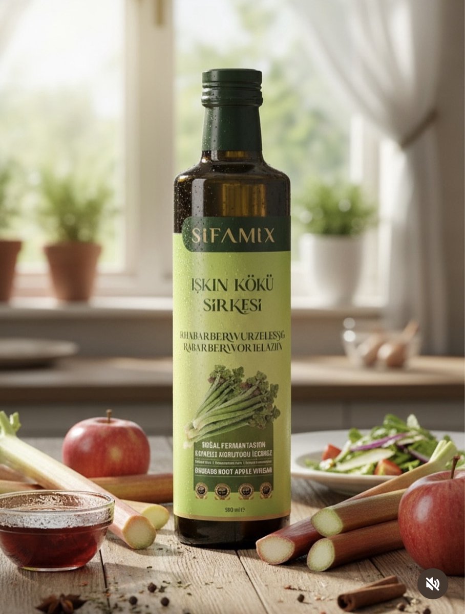 Sifamix - Işkın Wortel Azijn - een traditioneel product van de wilde Rheum ribes plant - Rabarberwortel Azijn - Ishkın Wortel Azijn - Natuurlijke fermentatie