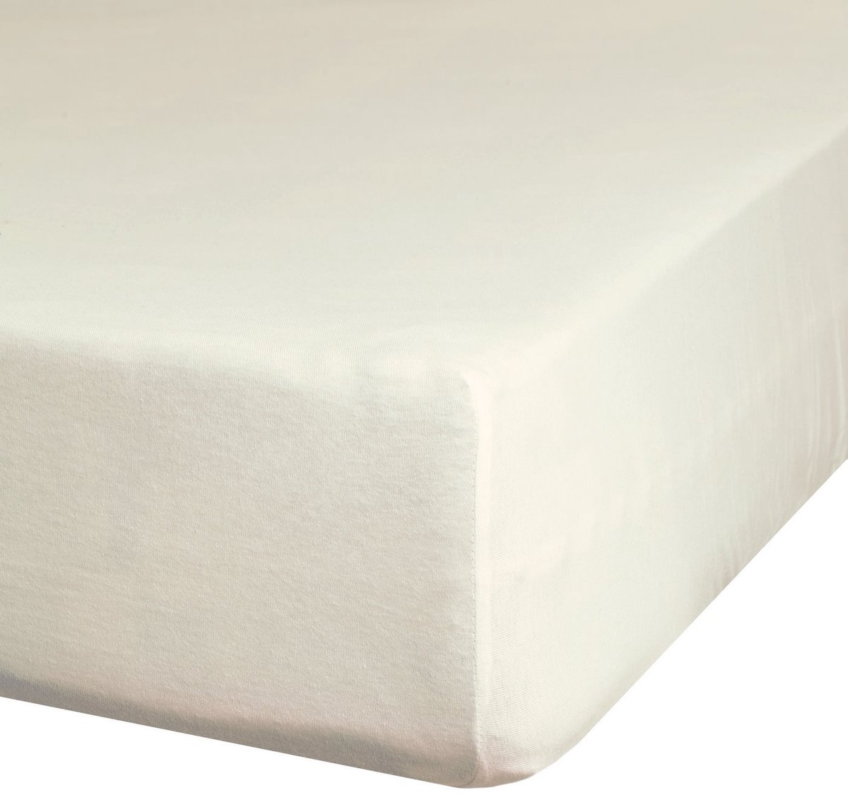 Eurofirany Nova Serie - Satijnen Hoeslaken - 140x200 - Zilver - Geschikt voor Hoog Matras