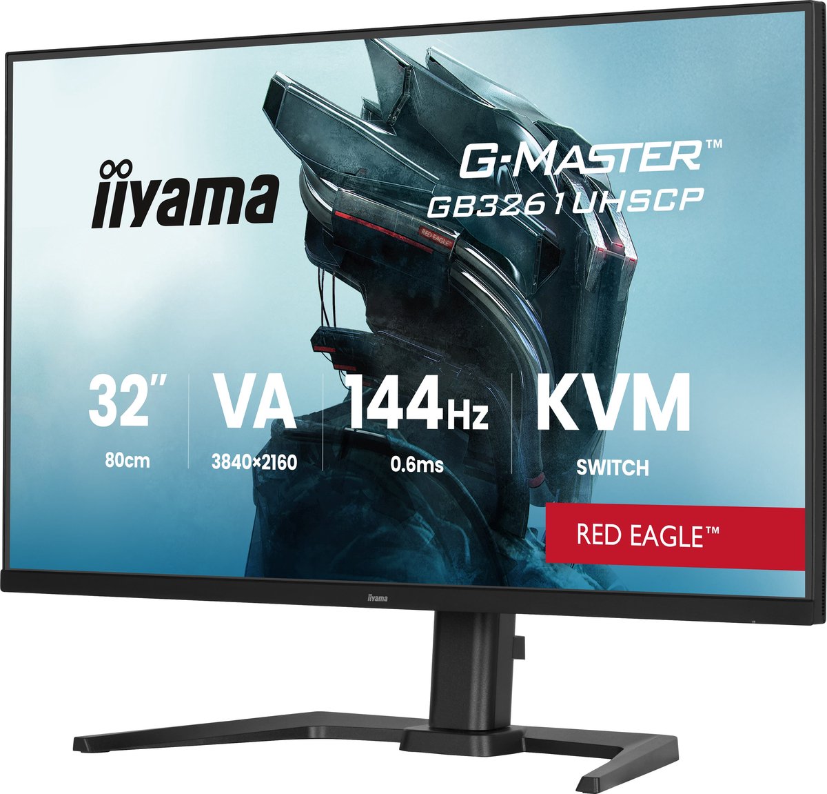 iiyama G-Master GB3261UHSCP-B1 Gaming Monitor 32 inch 4K 144 - iiyama International - €329,00