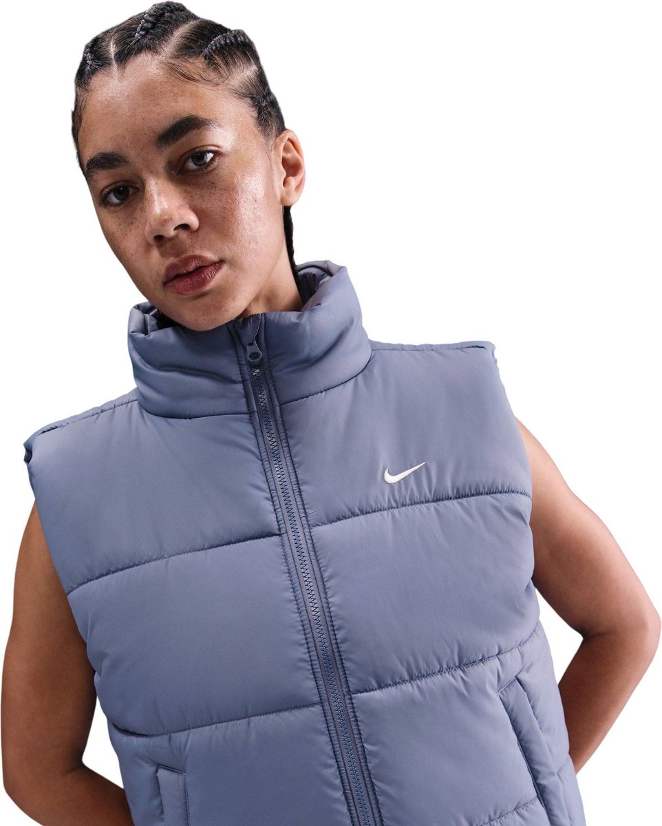 Nike Sportswear Therma-FIT Classic Bodywarmer World Indigo/ – Dames Wit