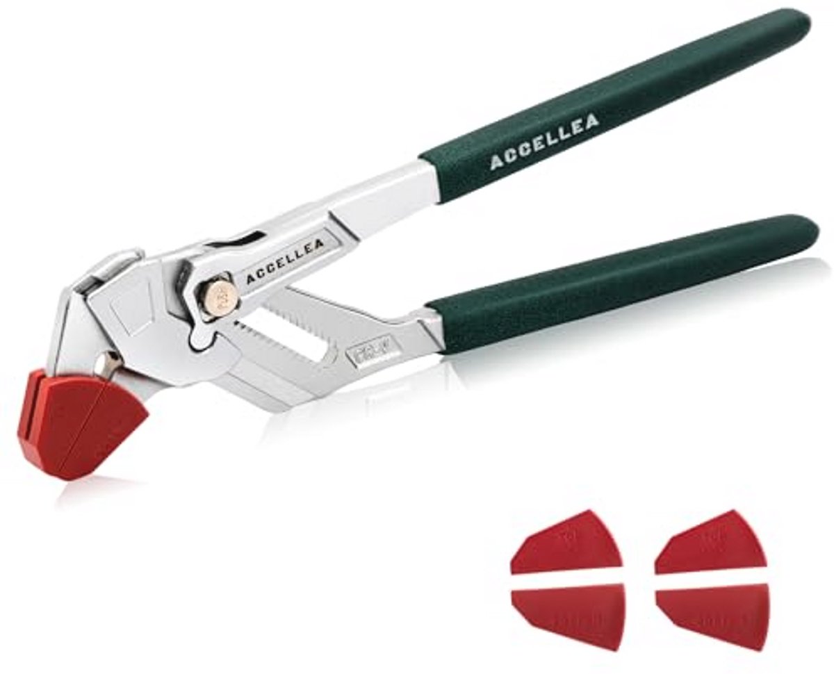 Tangsleutel met maximale kaakopening 52 mm - 25 cm kanaalsloten tang met antislip handvat