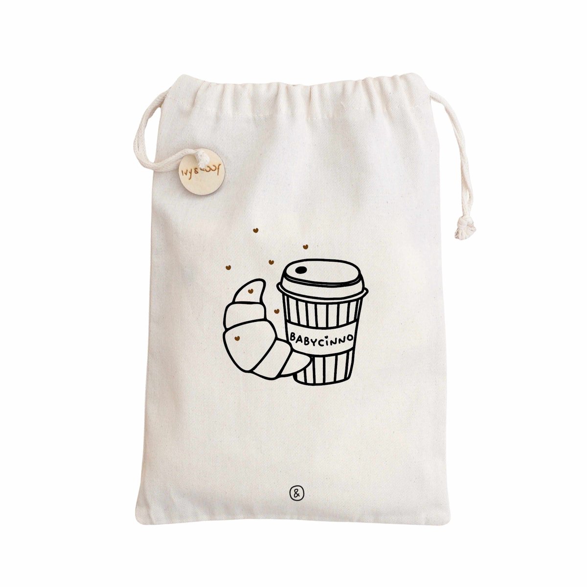 Opbergzakje Babyvoeding Snacks Babycinno | Luiertas Organizer | Ivy and Soof