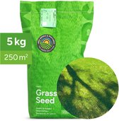 MRS Shade & Sun - Graszaad Schaduwgazon - 5 kg voor 250 m² - Voor gazons in de schaduw én zon - Goede droogte- en betredingstolerantie - Hoge sierwaarde - NAK-gecertificeerd