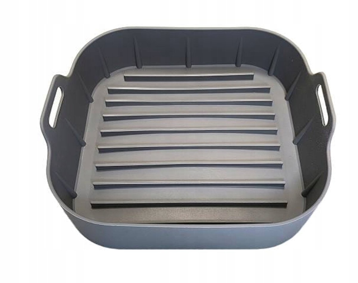Herbruikbare Airfryer Bakvorm 20x20cm - Siliconen Accessoire