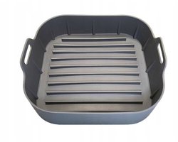 Herbruikbare Airfryer Bakvorm 20x20cm - Siliconen Accessoire