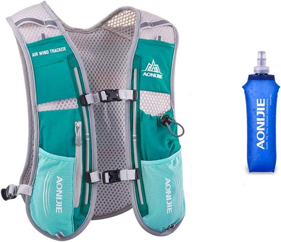 Gilet De Course Avec Réservoir D'Hydratation - Léger & Respirant - Poches Multiples - Pour Running, Vélo, Randonnée