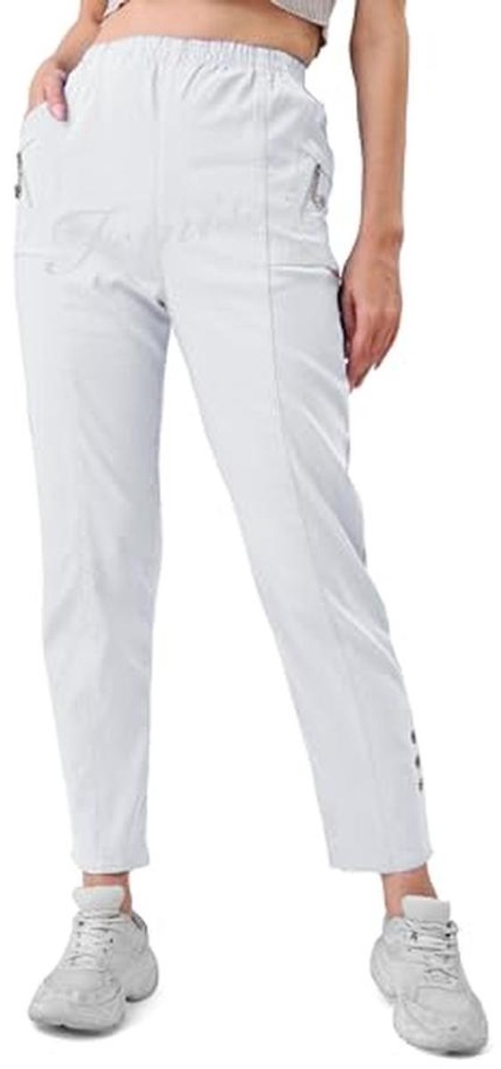 Dames Capri Broek 3/4 Elastische Cropped Zomer Broek Plus Size