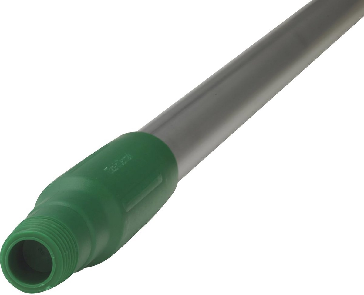 Hygiëne steel met schroefdraad van 150 cm - Geanodiseerd aluminium