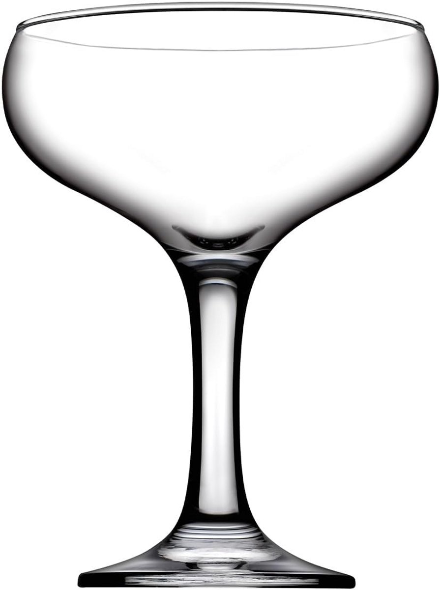 Set van 6 Transparante Champagneglazen 26 cl - Perfect voor Feesten