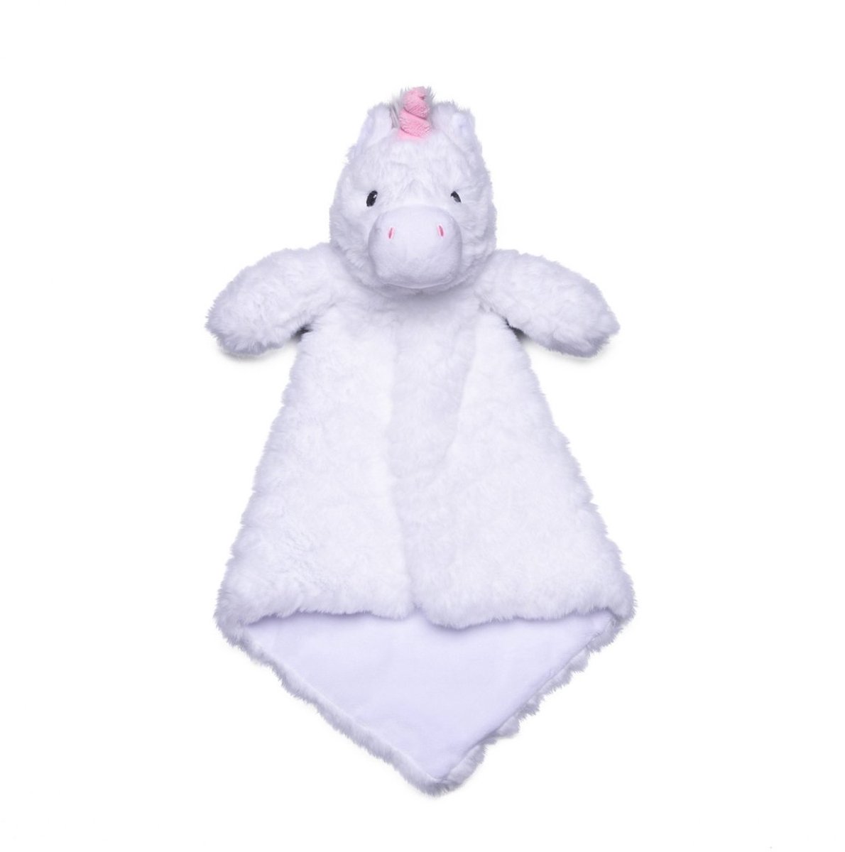 Cubbies knuffeldoekje Unicorn Starflower Luvie Collection - eenhoorn roze/wit
