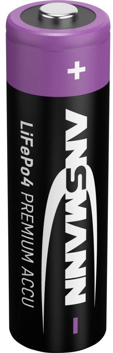 Ansmann Lithium-Eisenphosphat Akku Mignon AA 500 mAh Oplaadbare AA batterij (penlite) LiFePO4 500 mAh 3.2 V 1 stuk(s)