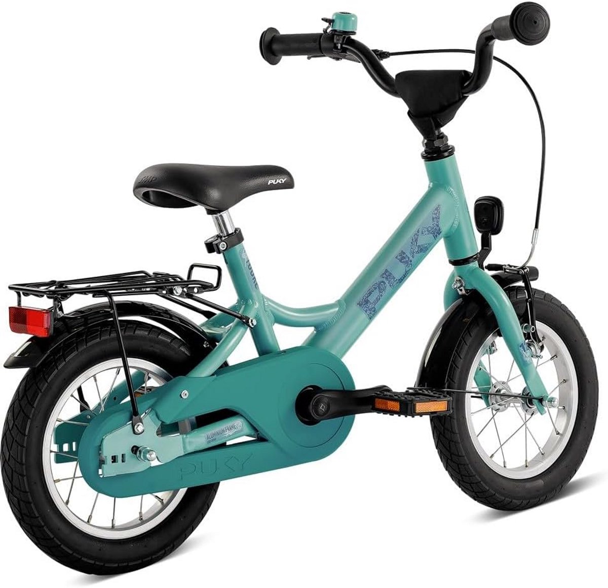 12" Kinderfiets Lichtgewicht Groen voor Veilig Fietsen