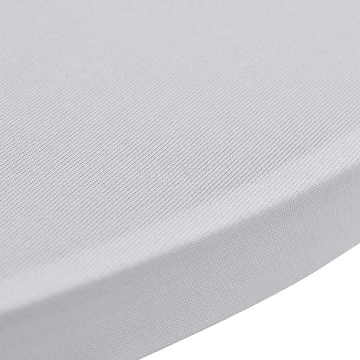 Stretch Tafelkleed 4x Wit voor Bar Tafel – Luxe Feestartikelen