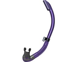 TUSA Platina II Hyperdry – Premium snorkel met Hyperdry-systeem en hypoallergene siliconen mondstuk – Paars/Zwart – SP-170QVP VP