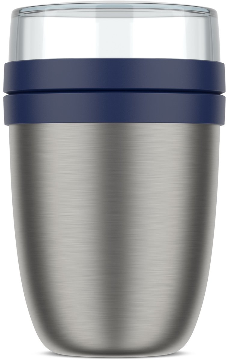 Mepal isoleer lunchpot Ellipse - 500 + 200 ml - Thermos lunchbox - Vivid blue