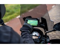 MotoMerce Vision Drive – Premium Multimediasysteem voor Motor | Navigatie, Muziek, BSD & TPMS | CarPlay & Android Auto