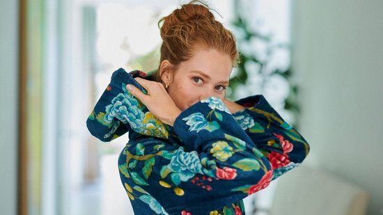 Pip Studio Good Evening Badjas - Donker Blauw - L