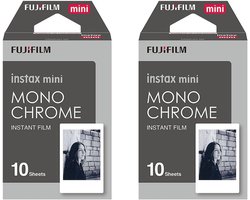 Zwart-wit instantfilm voor Instax Mini - 20 stuks