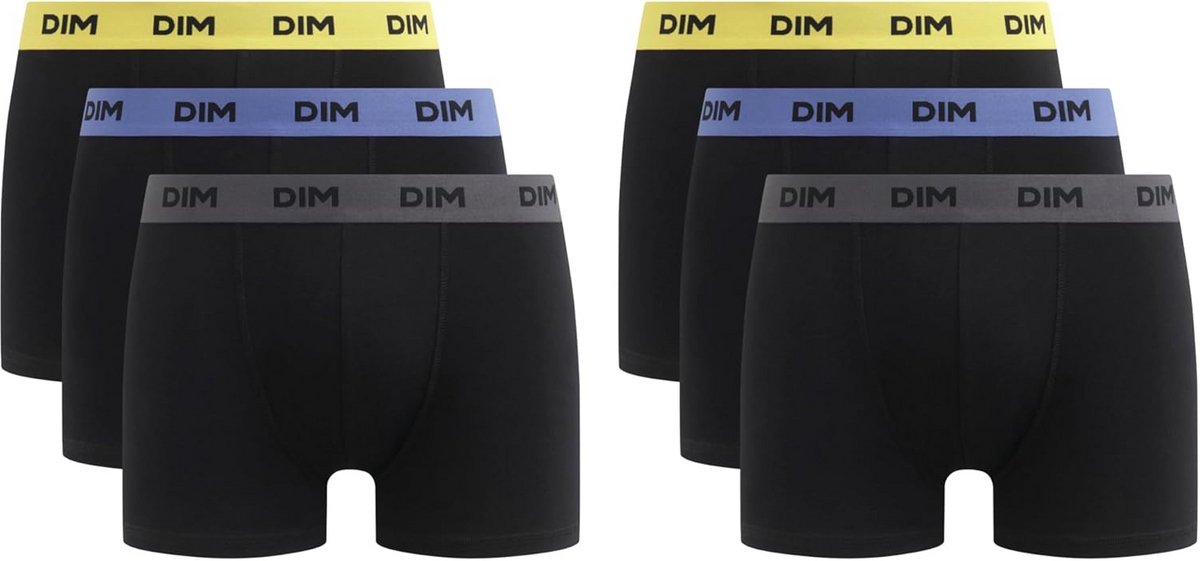 Heren Boxershorts Set van 6 - Katoen, Stretch, Comfort, Mix van Kleuren, XXL