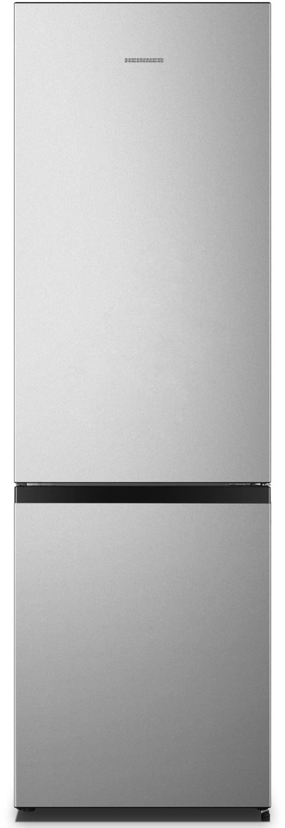 Heinner HC-HS269SE++ Koel-vriescombinatie 269 L – Mechanische Bediening – LED-verlichting – Omkeerbare Deur – Zilver – 5 Jaar Garantie