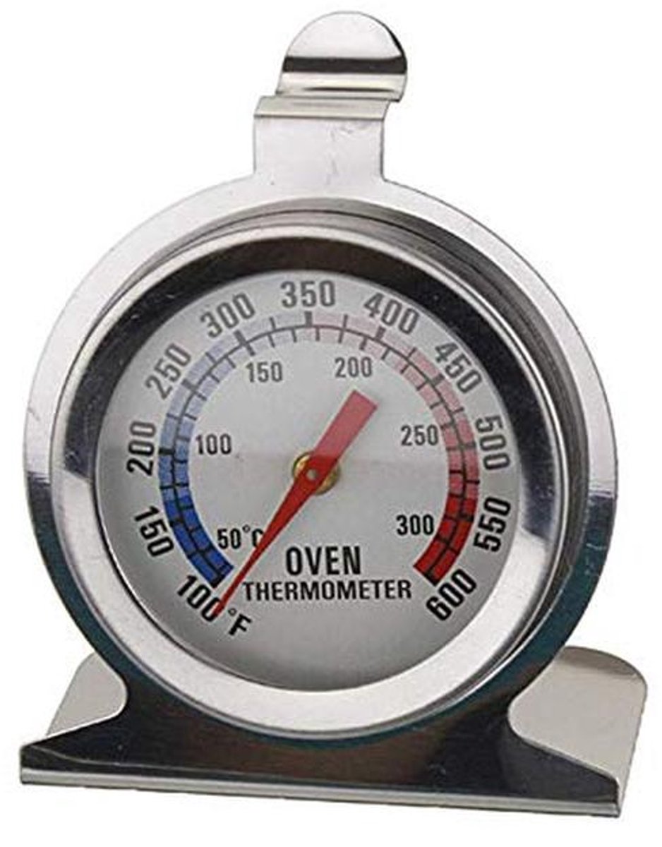 Oven Thermometer met Grote Wijzerplaat voor Nauwkeurige Kooktemperaturen