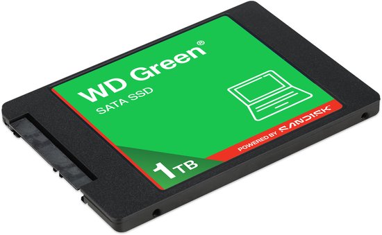 WD Green Serie - 2.5 Inch SSD - 1TB - SATA III - 3D NAND van wd — afbeelding 4