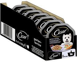 Natte Hondenvoeding met Lamsvlees, Wortelen en Koriander in Gelei - 14 Kommen (14 x 150 g)