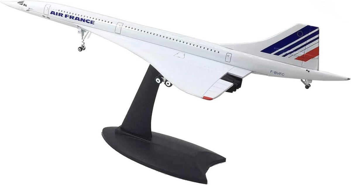 Supersonisch passagiersvliegtuig model van Concorde - 1:200 voor verzameling en display
