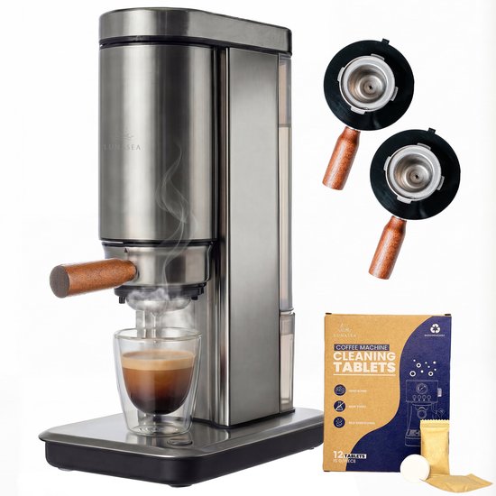 LunaSea LunaPress Espressomachine met Boiler Pressure - LunaSea® - €129,00
