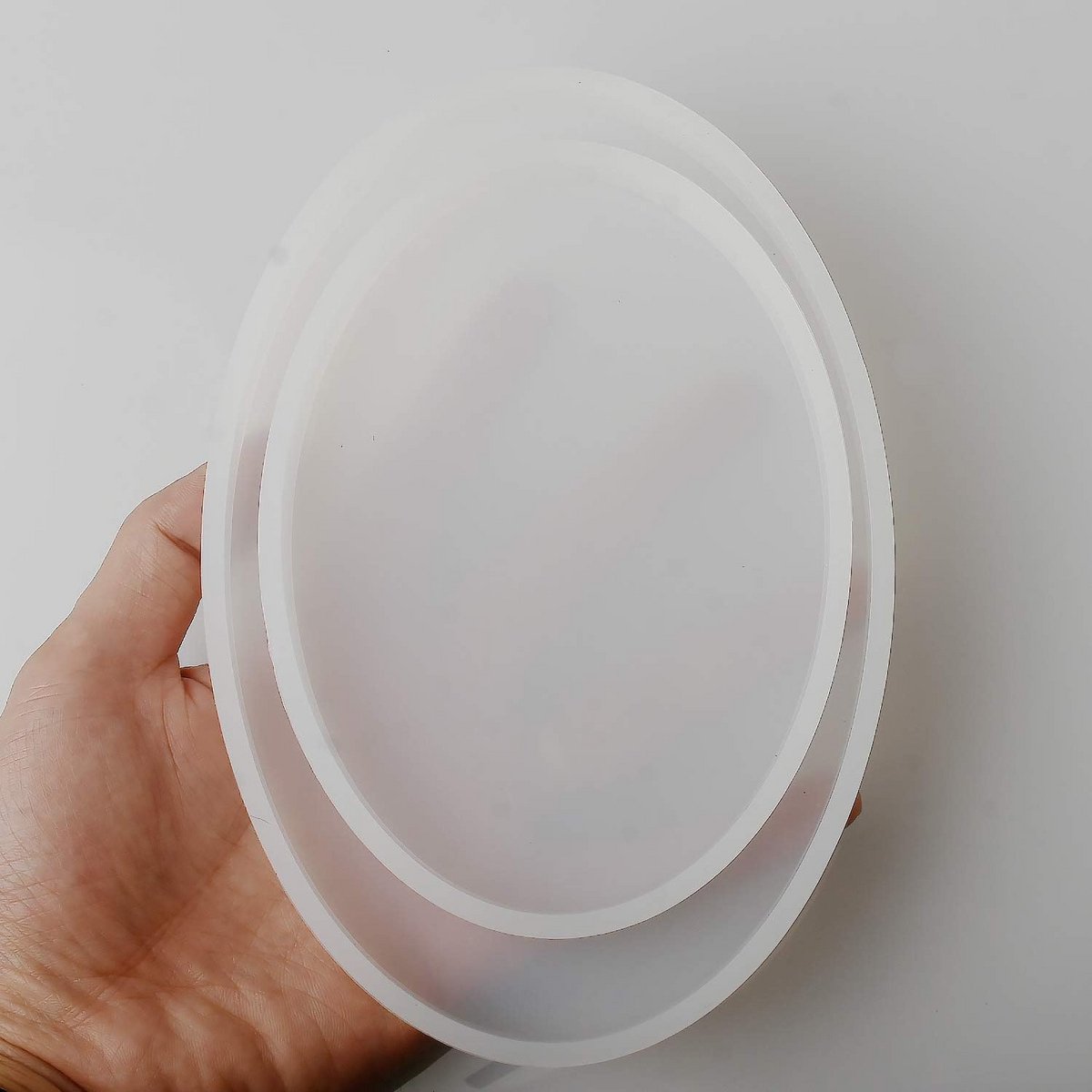 Grote Ronde Siliconen Mal (190mm) voor Onderzetters en Hars Decoratie