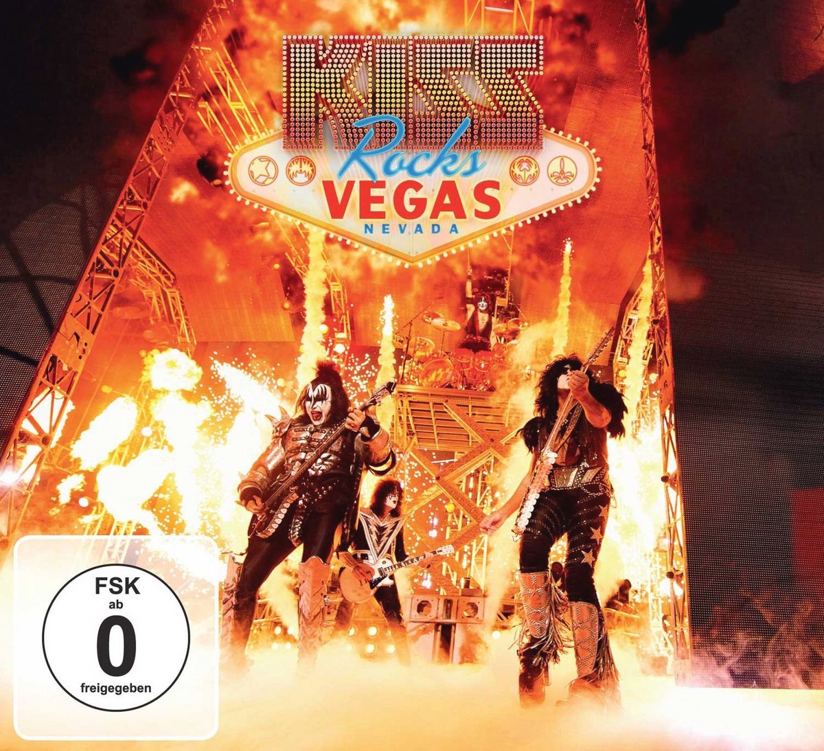 Kiss Rocks Vegas - Beperkte Uitgave DVD + CD