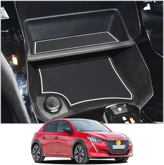 Peugeot 208 II 2019 ELMASLINE Auto-Fußmatten Für PEUGEOT 208 2019-2026 [2. Gen Peugeot 208 Rubbermatten