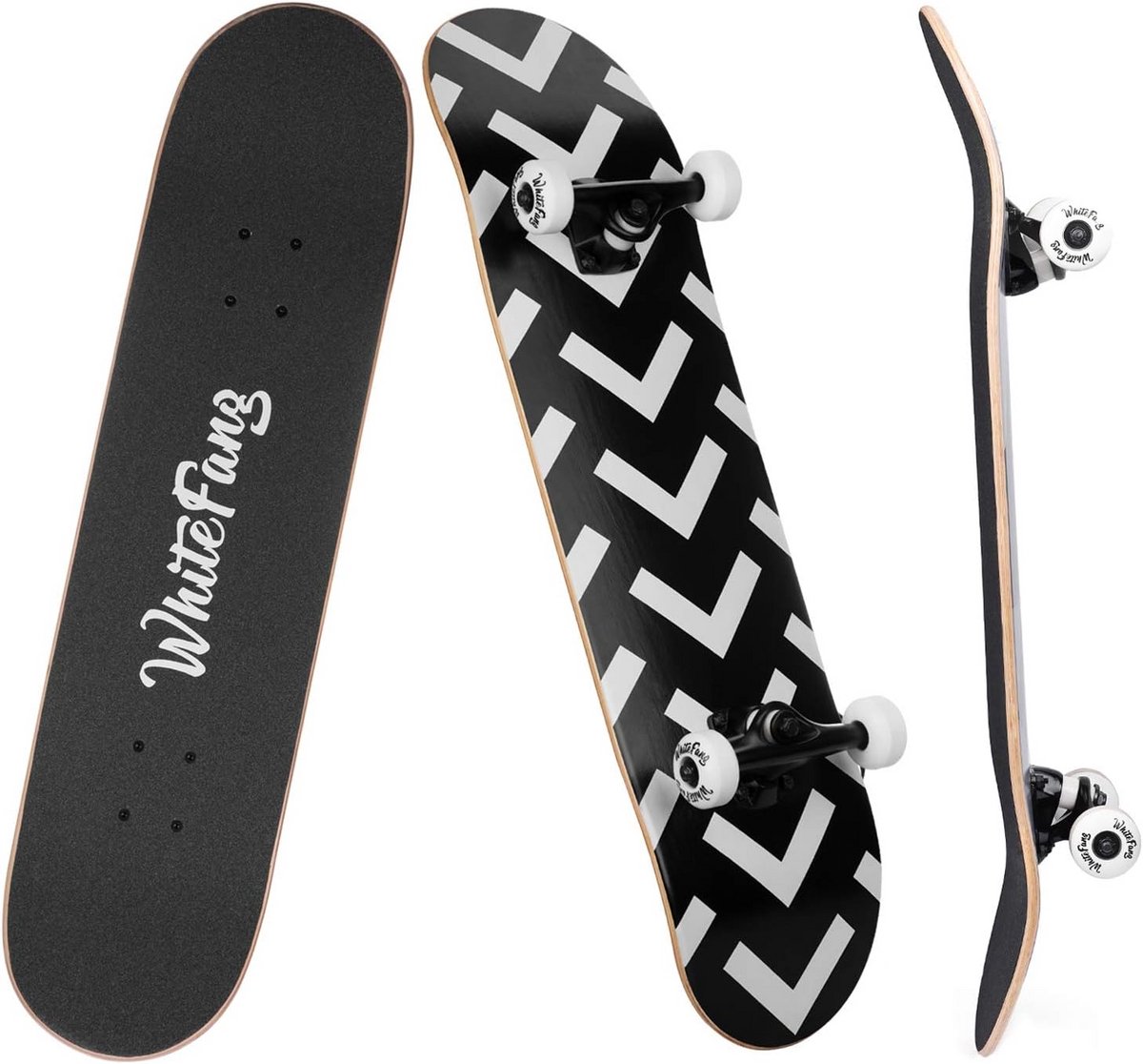 Compleet Skateboard voor Beginners 31″ x 7 88″ Duurzaam en Stijlvol
