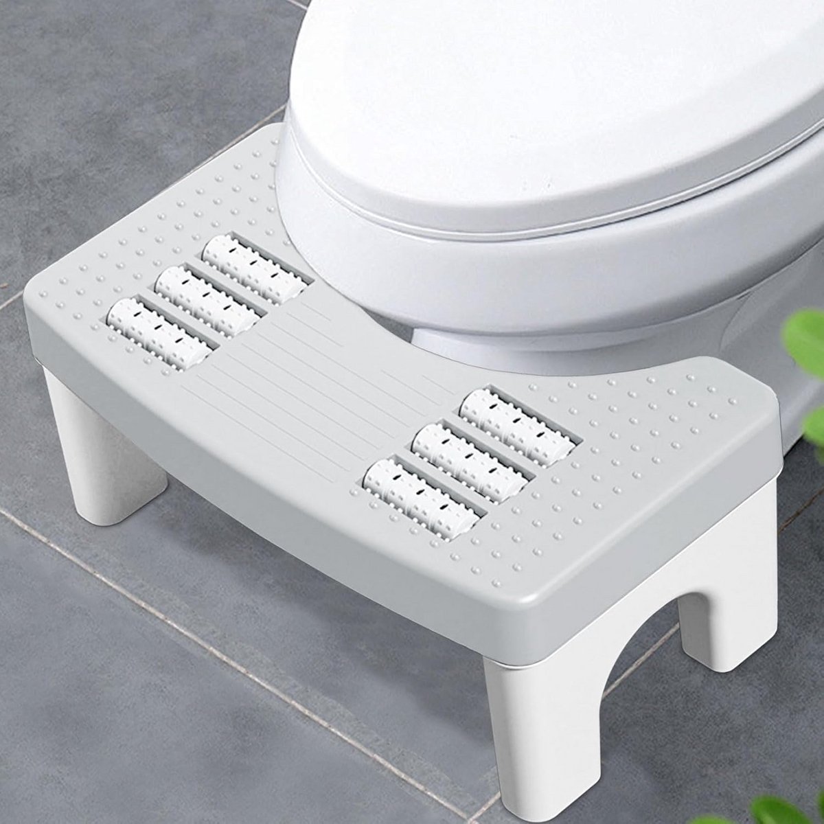 Draagbare Antislip Toiletkruk voor Volwassenen en Kinderen