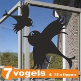 GORGECRAFT 4 stuks 16 cm zeewier raamsticker zomer oceaan thema GORGECRAFT 4 stuks 16 cm zeewier raamsticker zomer oceaan thema
