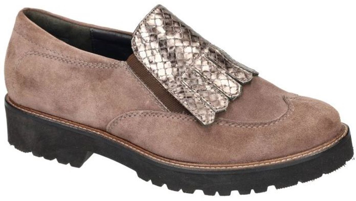 Semler -Dames - taupe - ballerina's & mocassins - maat 37