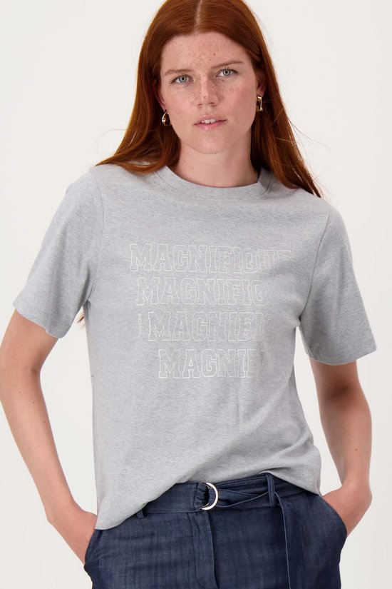 TRES CHIC & MAGNIFIQUE T-SHIRT • WHITE PRINT main image 0