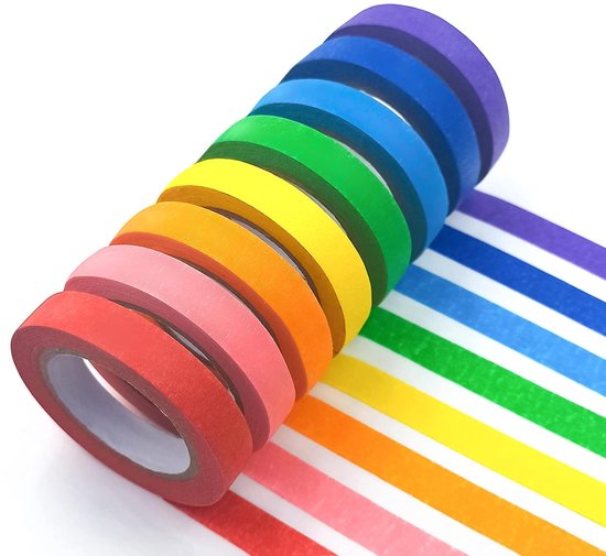ProDec 2 inch x 50 m Multi Surface afplakband voor schilderen, schildersplakband voor scherpe verflijnen, decoratietape, schilders afplakband 50 mm breed