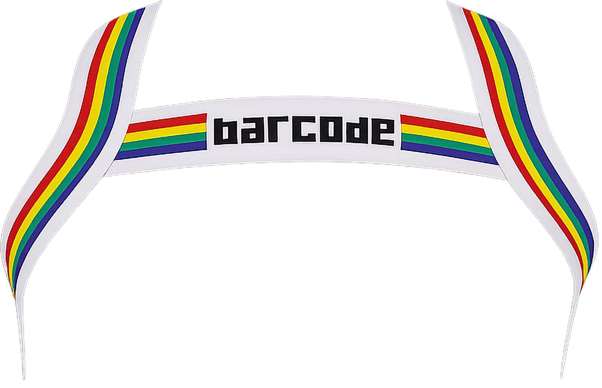 Barcode Berlin Pride Harness White - MAAT M