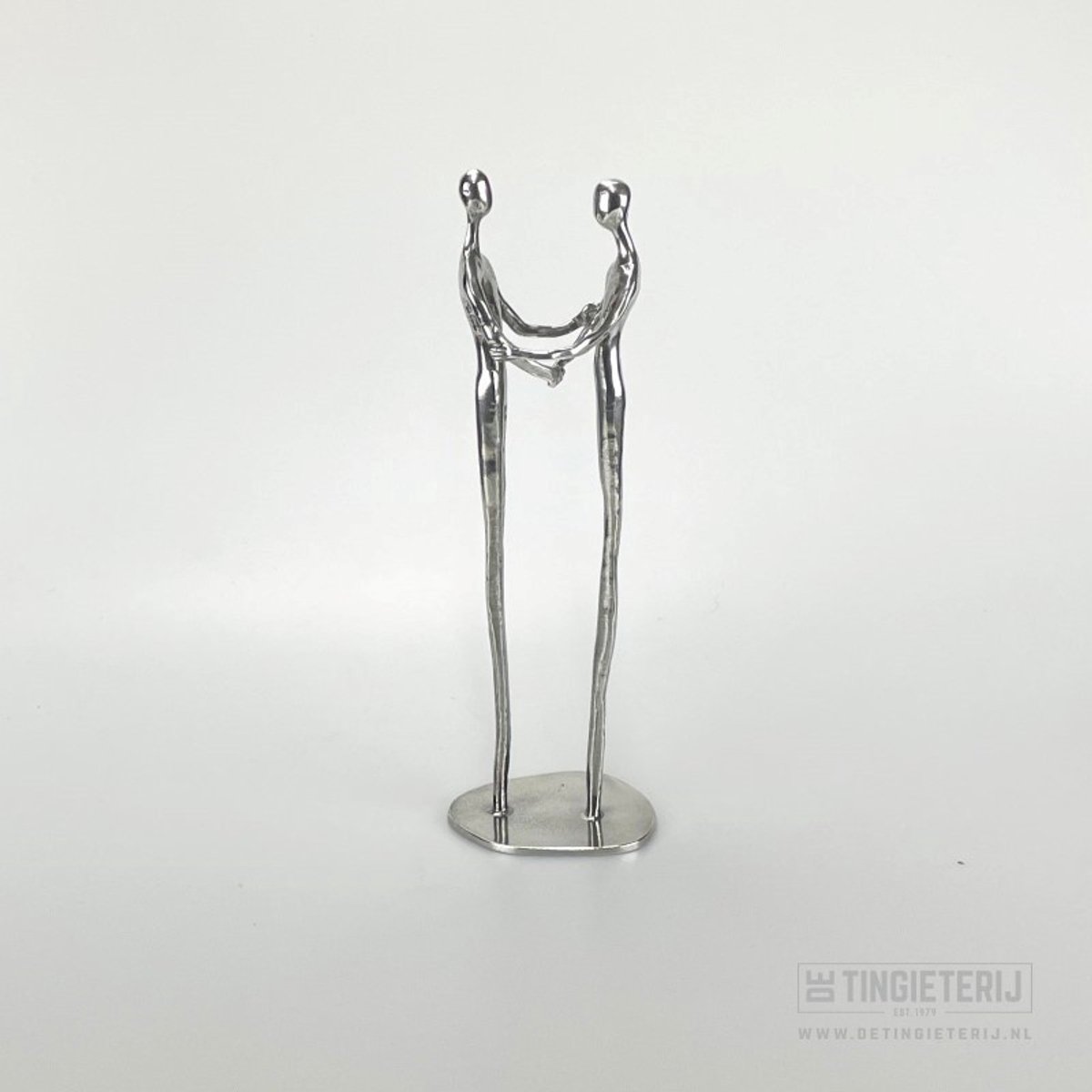 Sculptuur ''Bedankt'' 23cm - Afscheid collega - Afscheidscadeau - Bedankt cadeautje - Relatiegeschenken bedankt - Dankbaarheid - Vriendschap - Pensioen