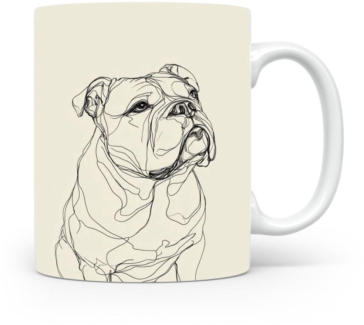 Beker Amerikaanse Bulldog