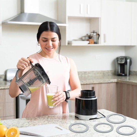 Blender Pakking Vervanging - Rubberen O-Ring voor Goede Afdichting - Compatibel met Osterizer - 8 Stuks. van Merkloos — afbeelding 2