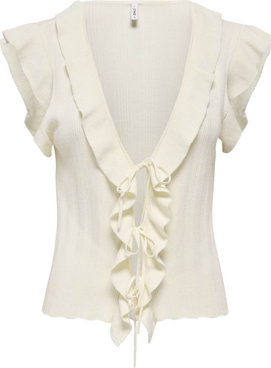 ONLY - ONLNELLY SL V-NECK STRING CARDI KNT NOOS - Dames - Cardigans