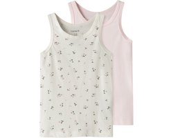 NAME IT - NMFTANK TOP 2P JET STREAM FLOWER NOOS - Meisjes - Onderhemden