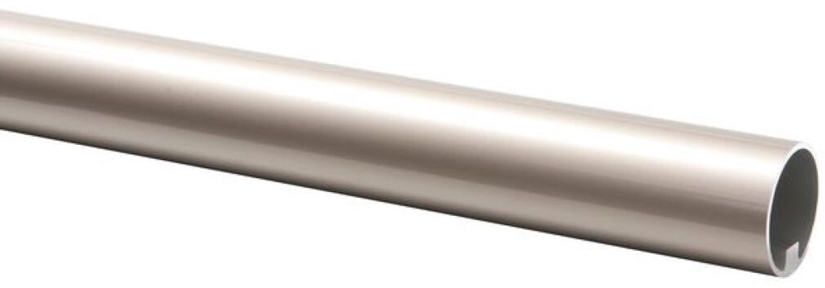 Cando - RVS-look geborsteld trapleuning rond 100 cm