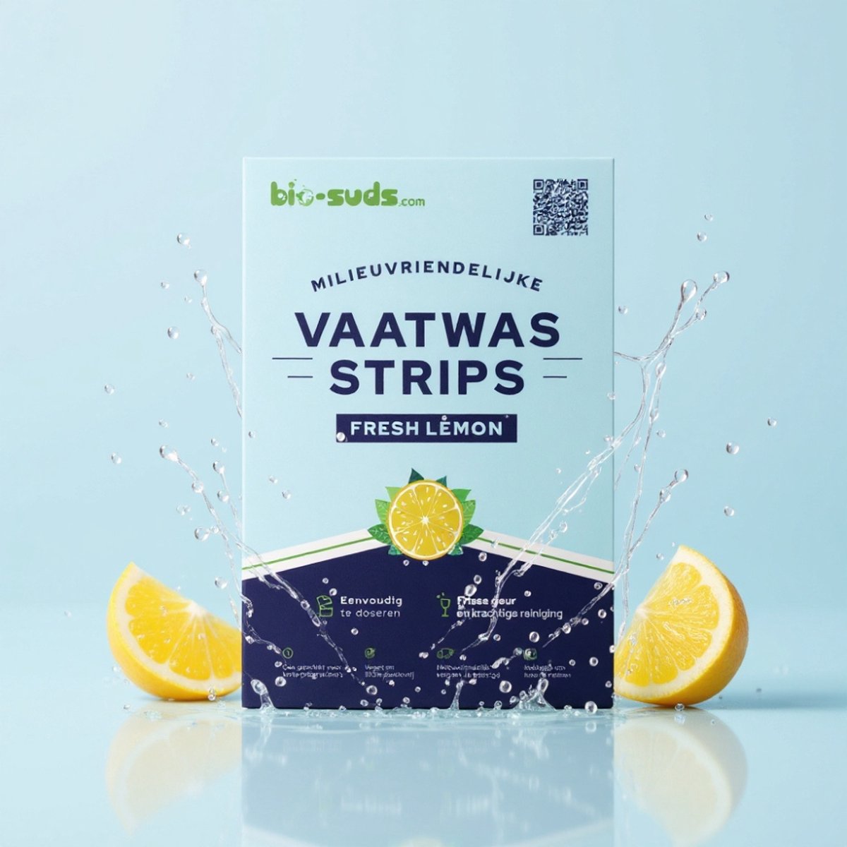 Bio-Suds® - Vaatwasserstrips - Vaatwasstrips - Proefpakket - 240 wasjes (120 strips) - Vaatwastabletten