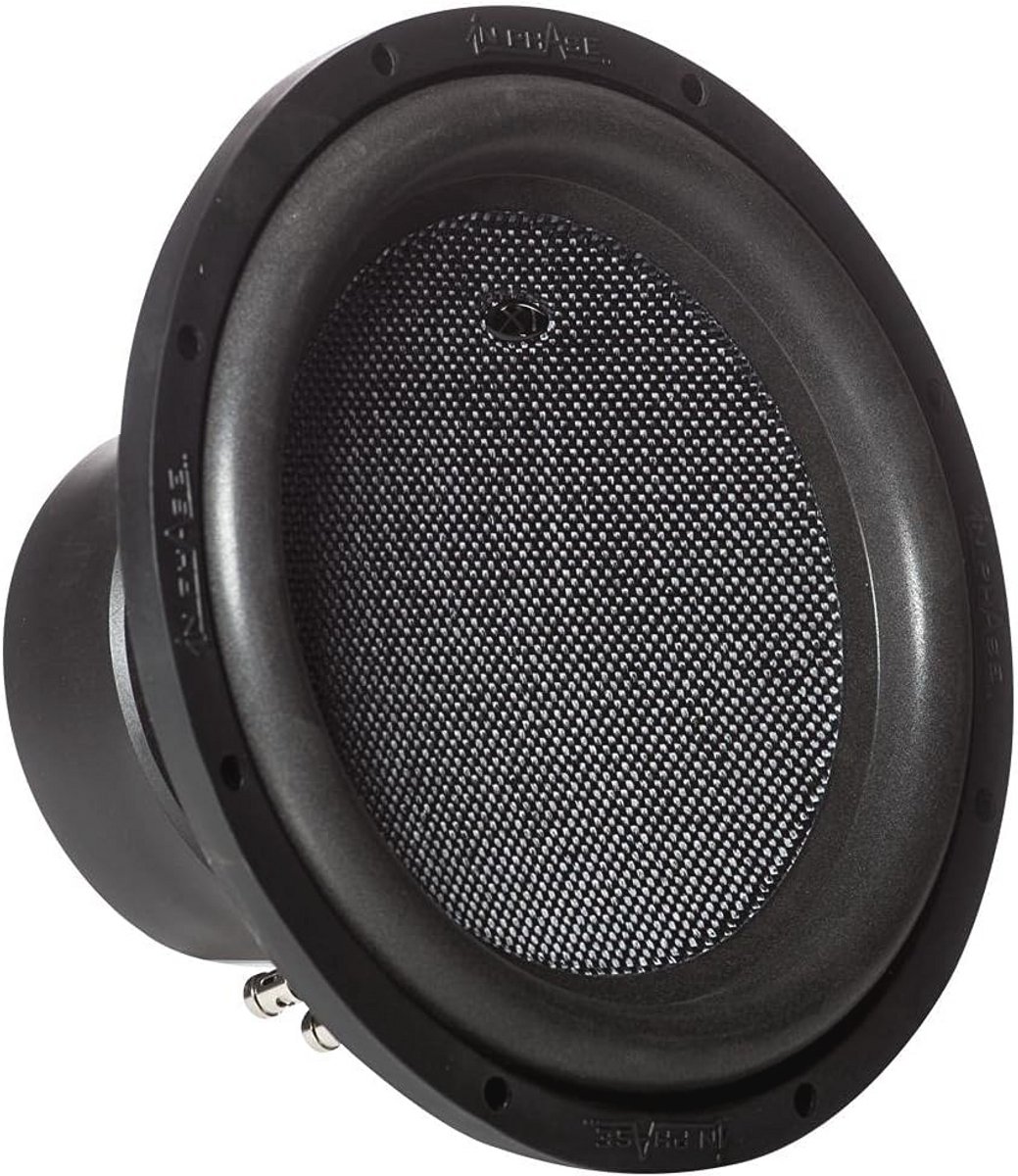 Subwoofer 30x30cm 1400W Peak Power voor krachtige baservaring