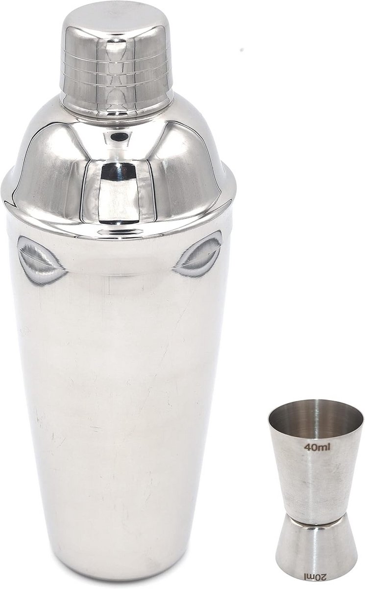 Professionele Cocktail Shaker Set met Maatbeker van RVS